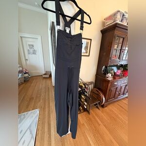 Duluth Trading Co Black Jumpsuit with Straps